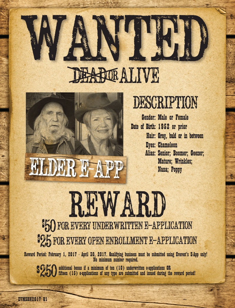 Everest Agent $ Bonus Program thru April 30th!